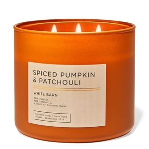Bath & Body Works Spiced Pumpkin & Patchouli 3-Wick